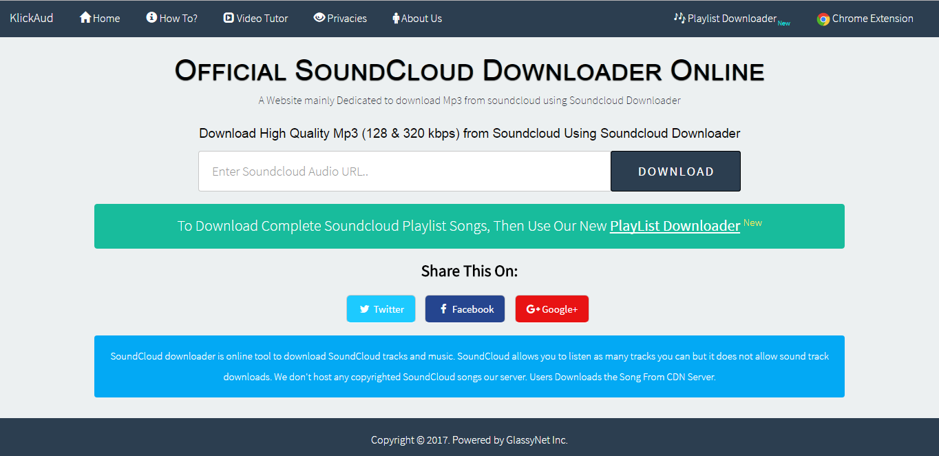 Situation at klemme Krudt Soundcloud Downloader- Soundcloud To MP3 Online Converter